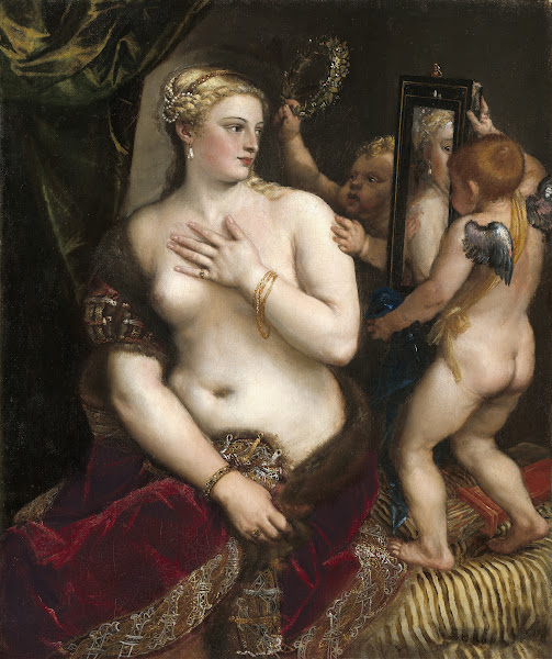 Venus With a Mirror C 1555
