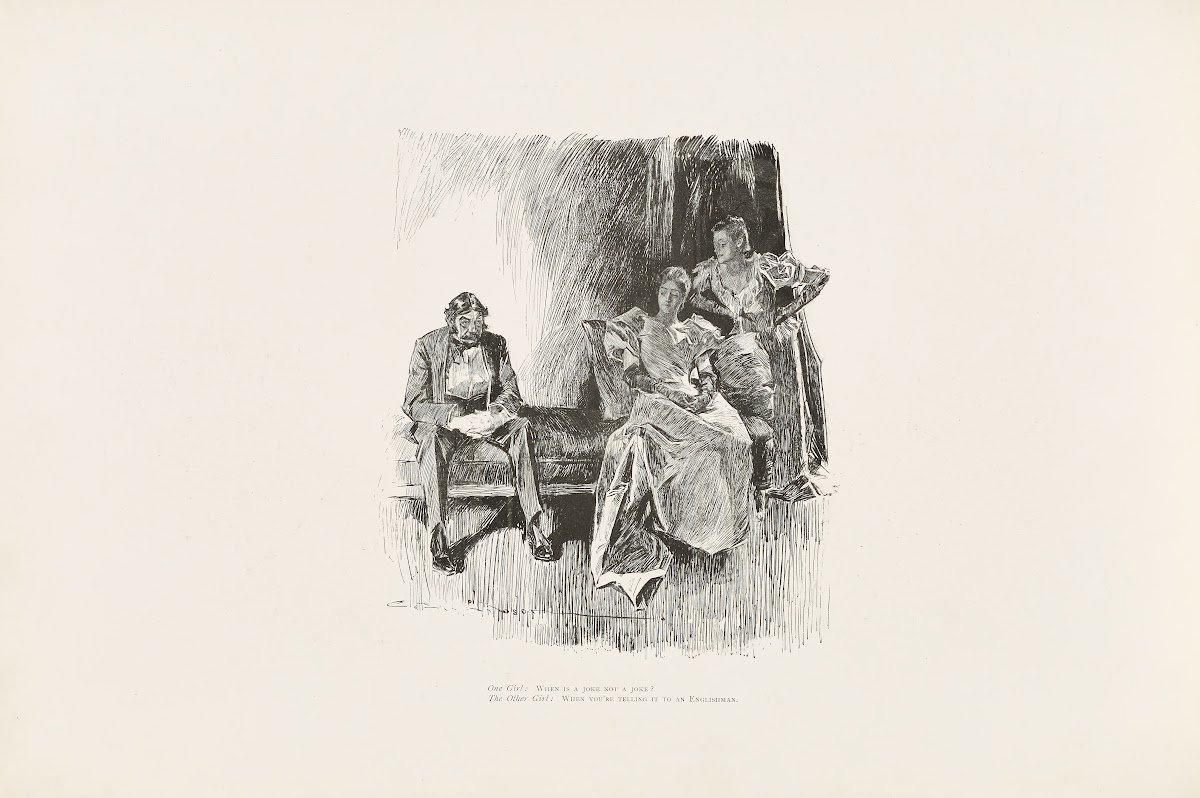 One girl When is a joke not a joke 1896