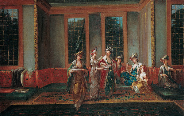Women Drinking Coffee