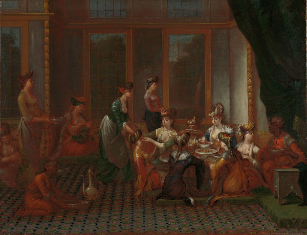 Banquet of Distinguished Turkish Women c 1720   c 1737