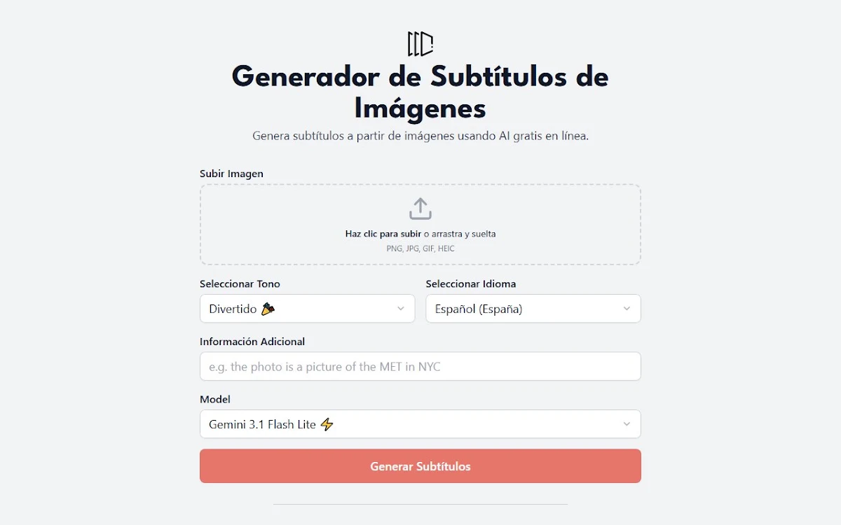 Captura de Image Caption Generator