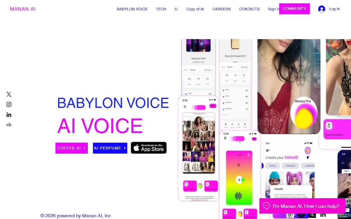 Captura de Babylon Voice - AI Voice GPT and VoiceID