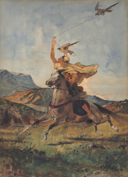 The Falconer c 1864