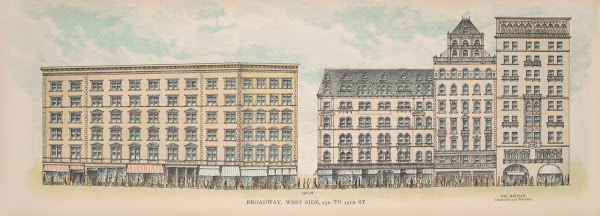 Broadway West Side 23rd to 25th St 1899