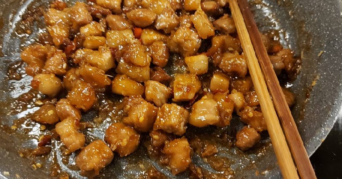 Ba rọi xào mắm ruốc