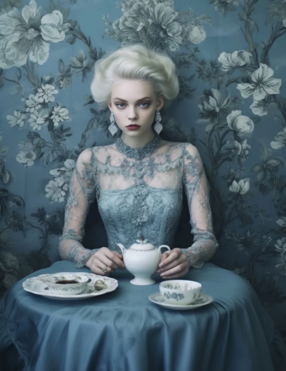 Fotografía editorial de moda de una