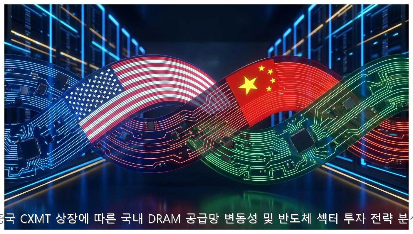 중국 CXMT 상장에 따른 국내 DRAM 공급망 변동성 및 반도체 섹터 투자 전략 분석 핵심 안내 및 분석 인포그래픽 (7)