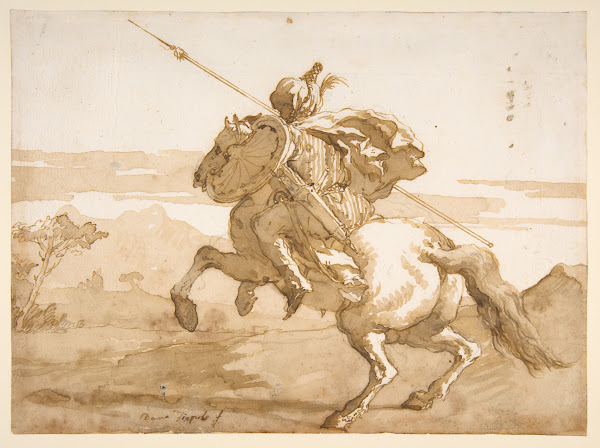 An Oriental Horseman 17271804