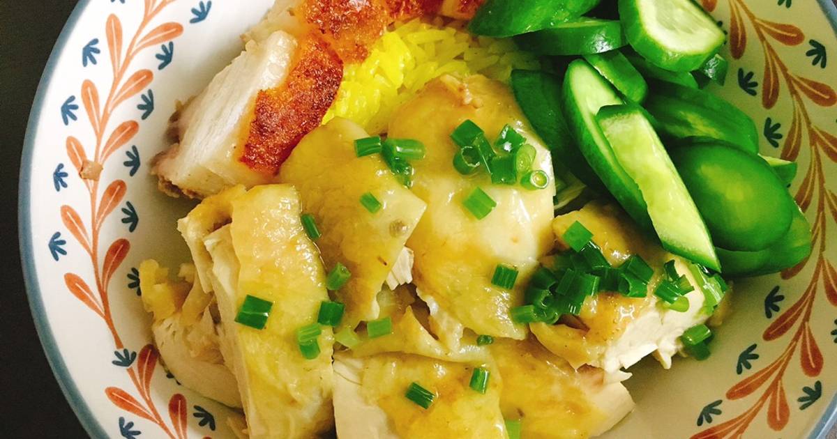 Cơm gà kiểu tuỳ hứng
