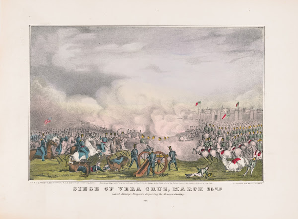 Siege of Vera Cruz March 25th 19th century