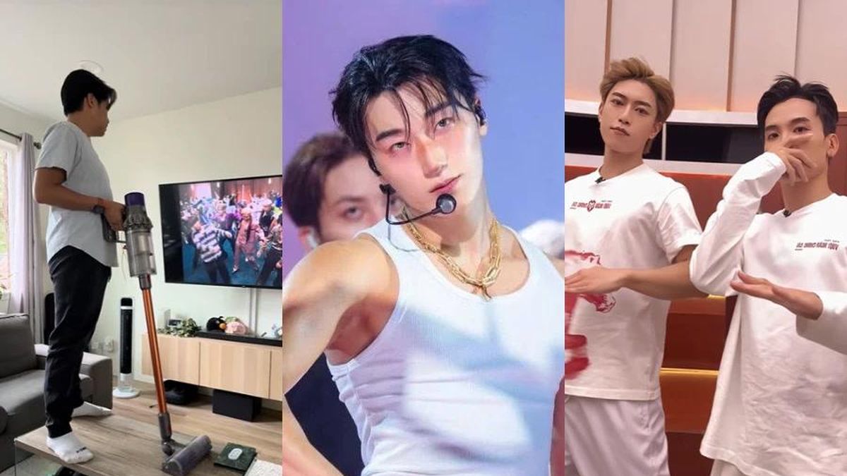 Hiện tượng Choi San ATEEZ 'đập ngực' siêu viral, Thơm Da LAB cũng đu trend - Chuyên trang Hoa Học Trò - Báo Tiền Phong