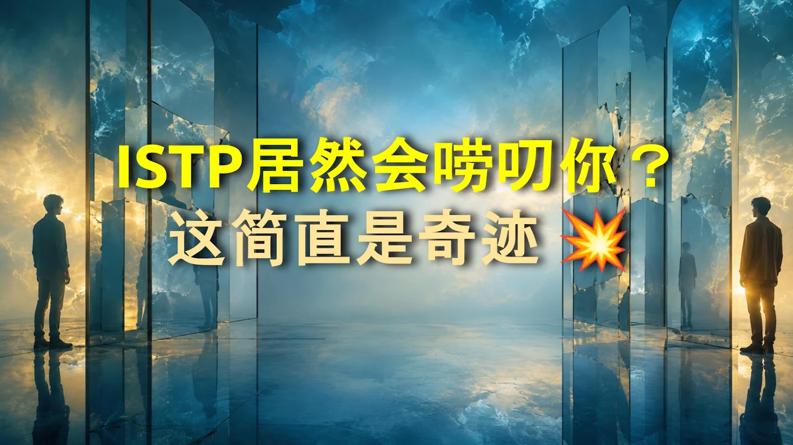 ISTP居然会唠叨你？这简直是奇迹 💥