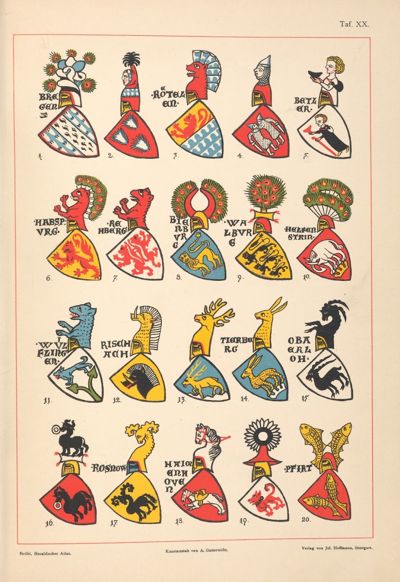 Heraldischer Atlas Pl16 1899