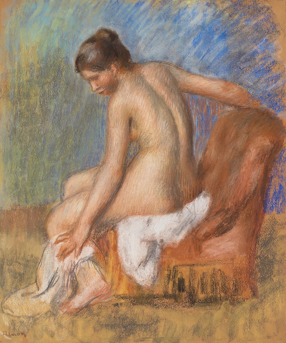 Nu au fauteuil circa 1885 1890