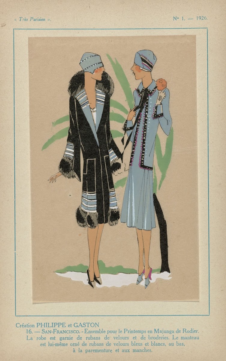 Création Philippe Et Gaston  San Francisco 1926