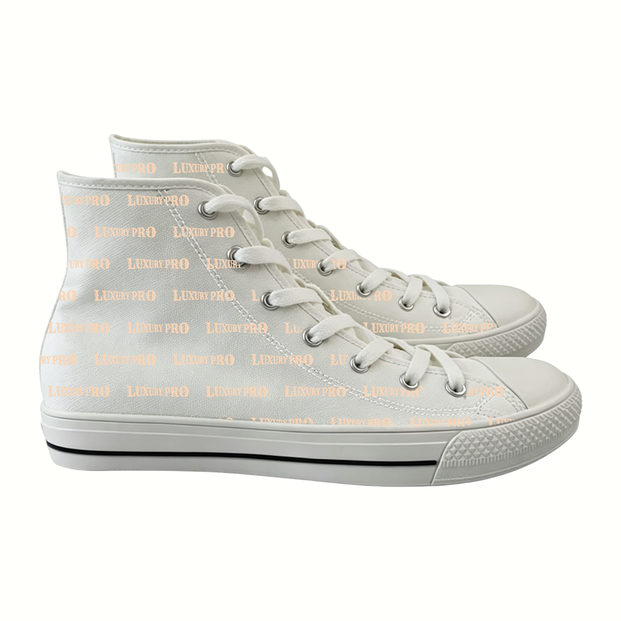 High-Top Canvas Shoes (Printable Tongue)