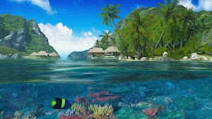 Tropical Island Wallpaper