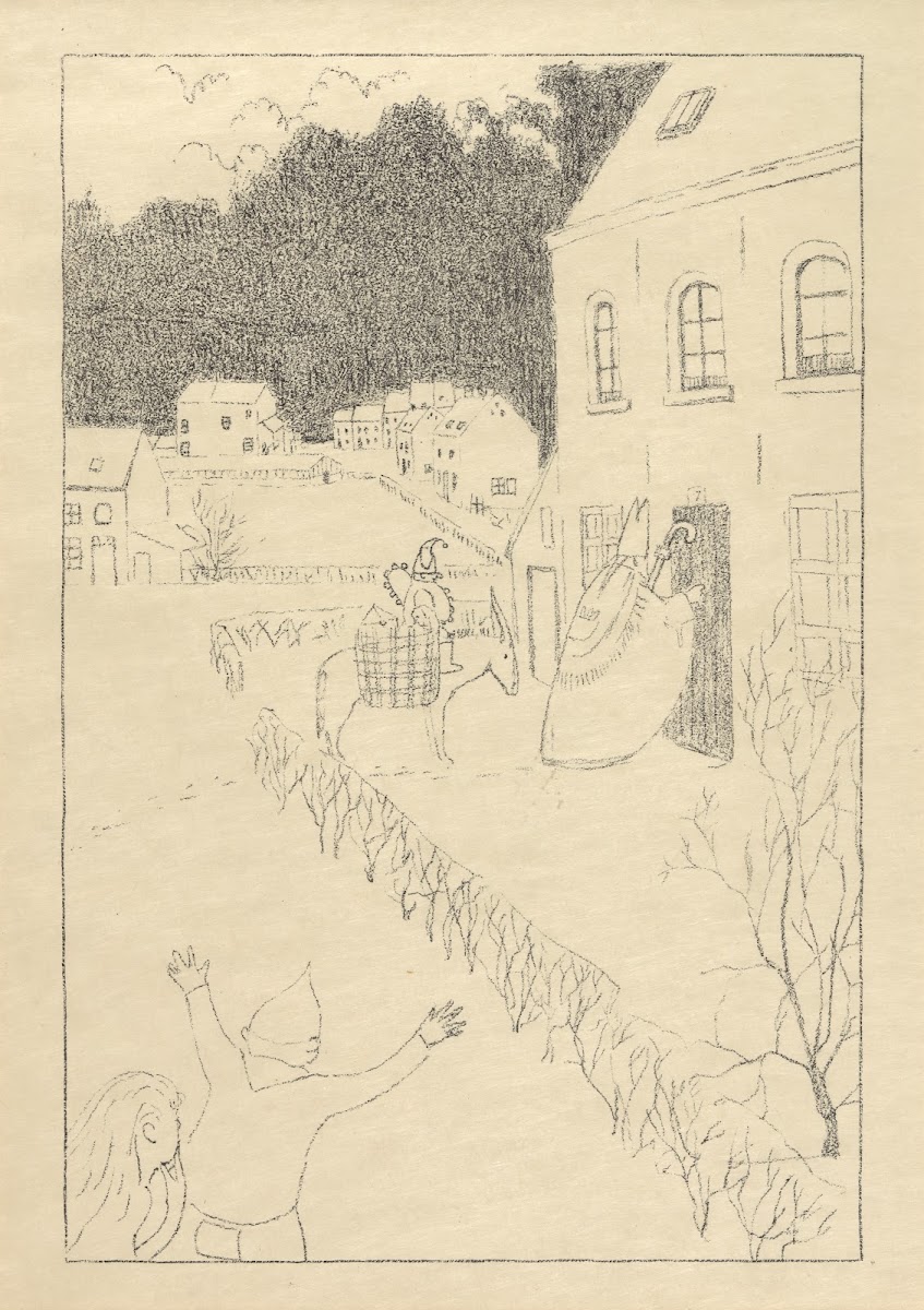 La visite de Saint Nicolas 1918