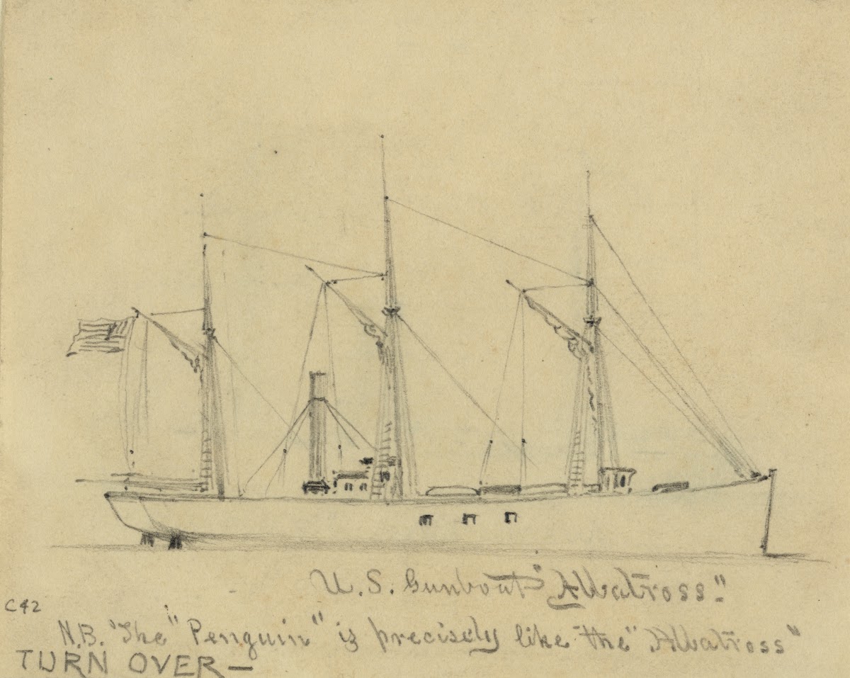 US Gunboat Albatross 1860 1865