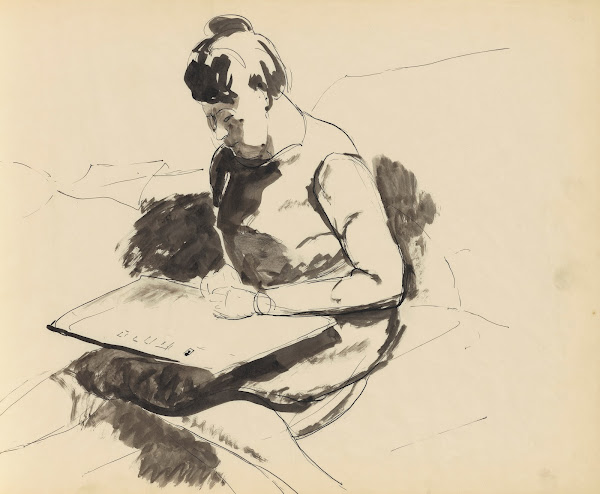 Sketchbook of Fred J Porter 1930s