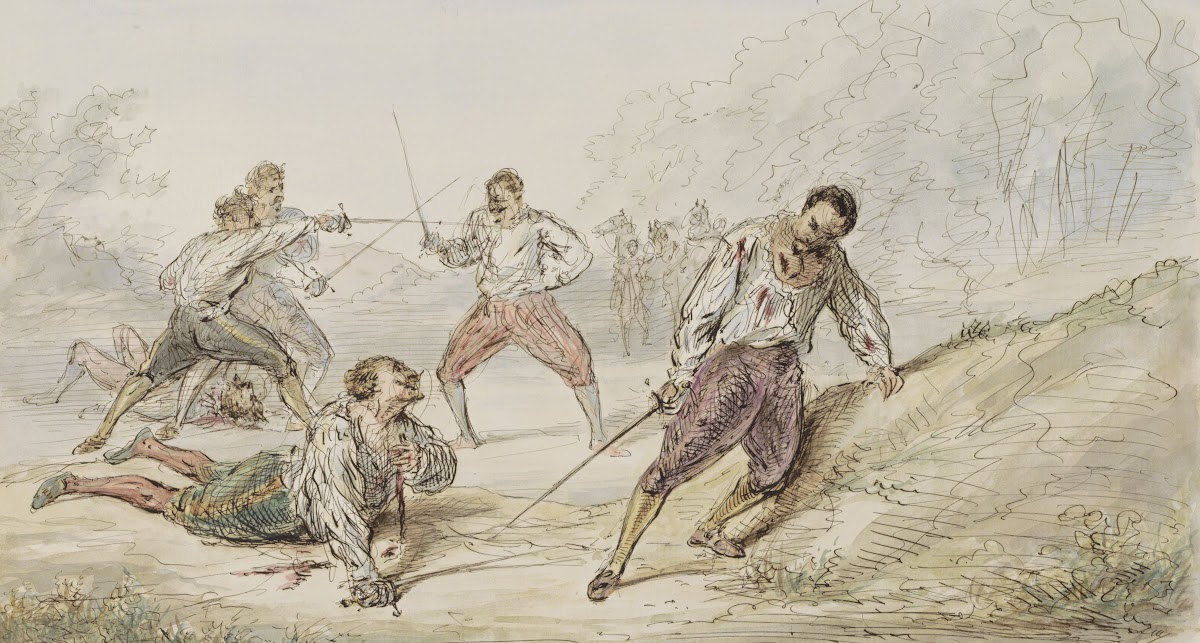 Landschap met duellerende mannen c 1854   c 1887 4072x2183 (1)