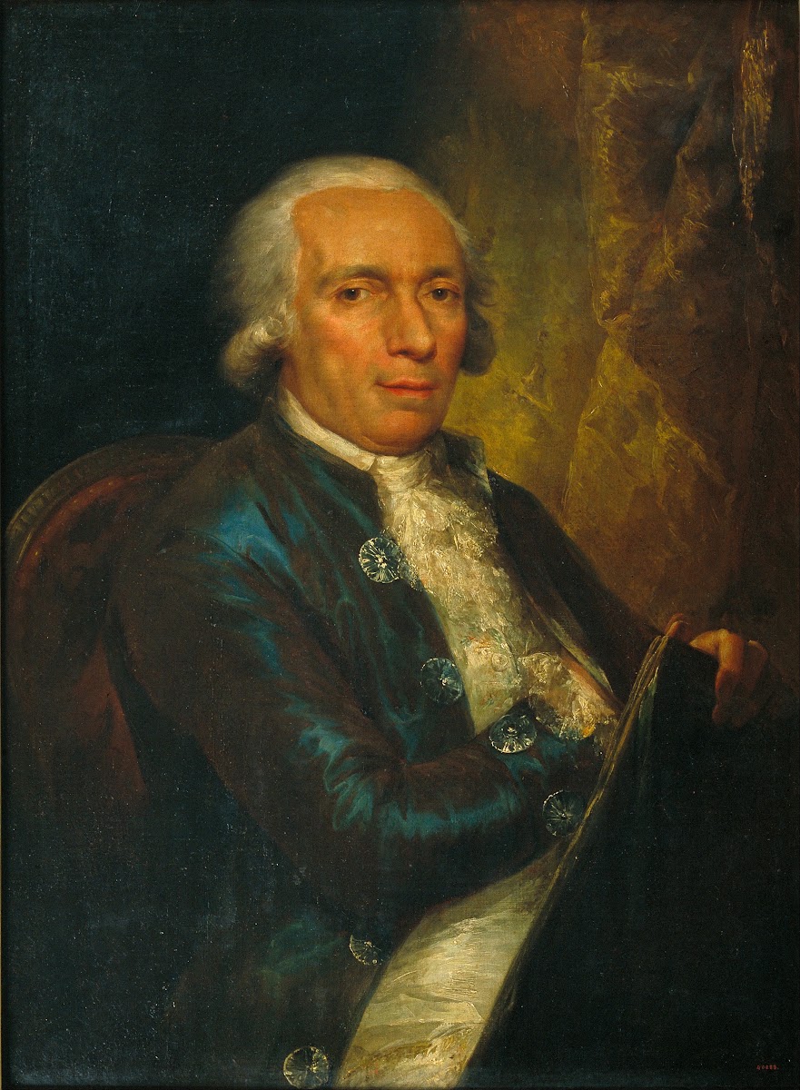 Portrait of the Engraver Pasqual Pere Moles first director of the Escola de Llot