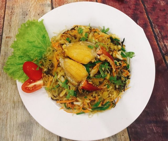 Miến Xào Cua Biển