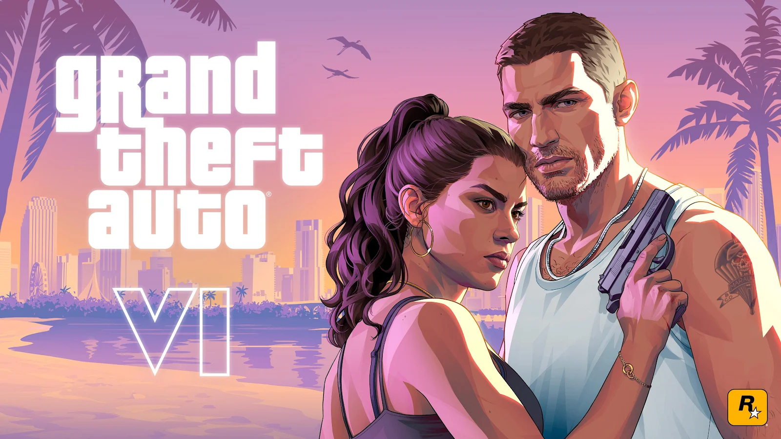 Grand Theft Auto VI Artwork - Digital Illustration 4K Wallpaper (3840x2160)