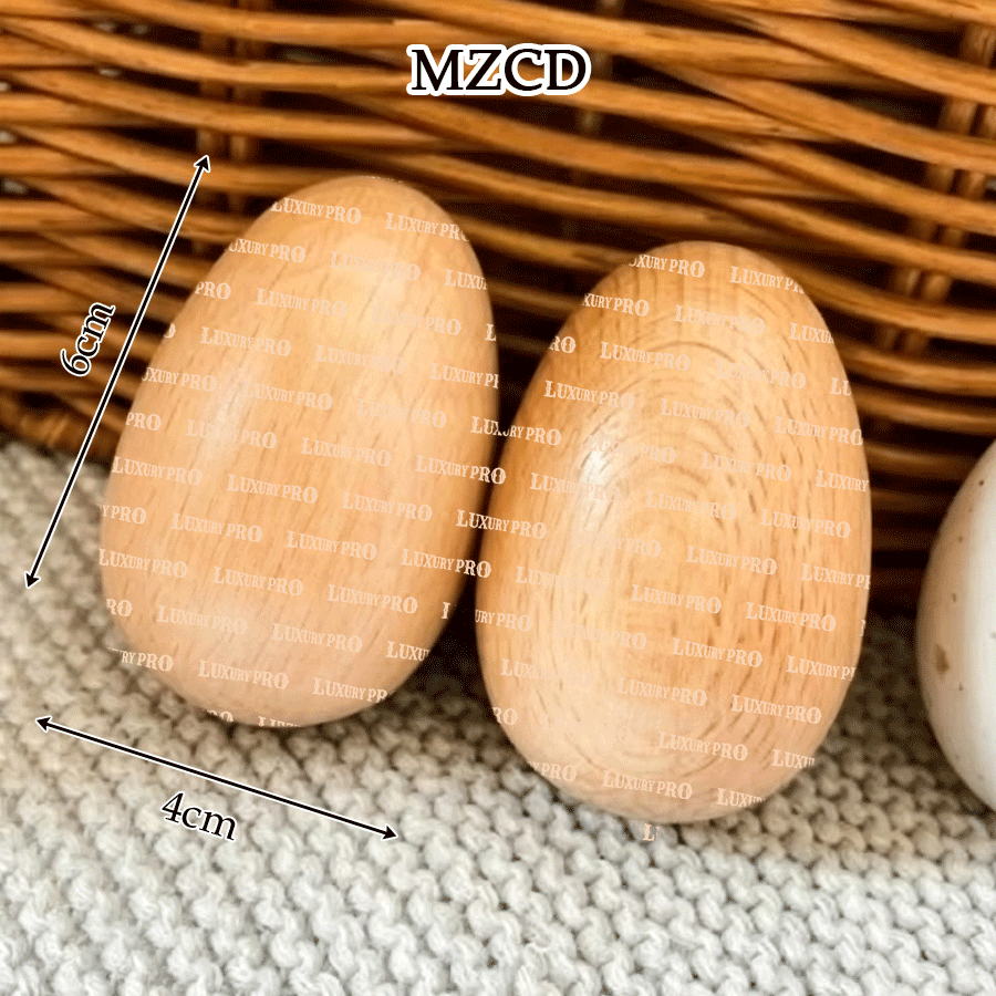 Wooden Easter Egg