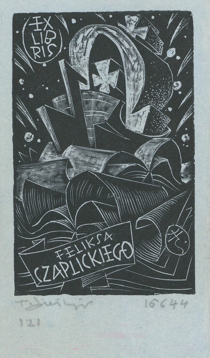 Ex libris Feliksa Czaplickiego 1944