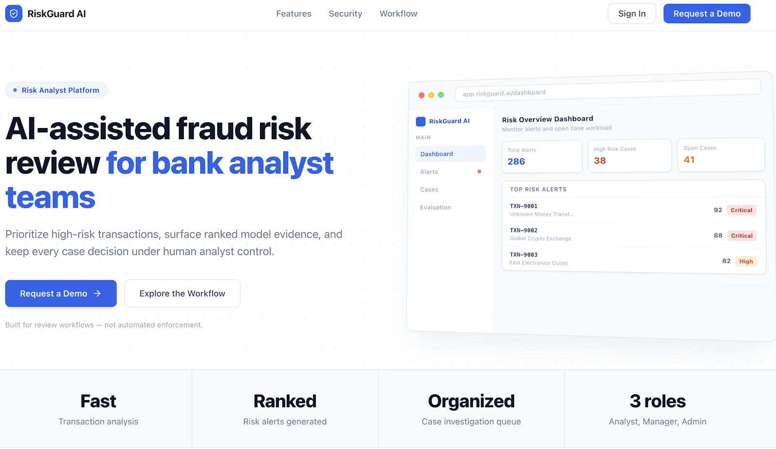 RiskGuard AI