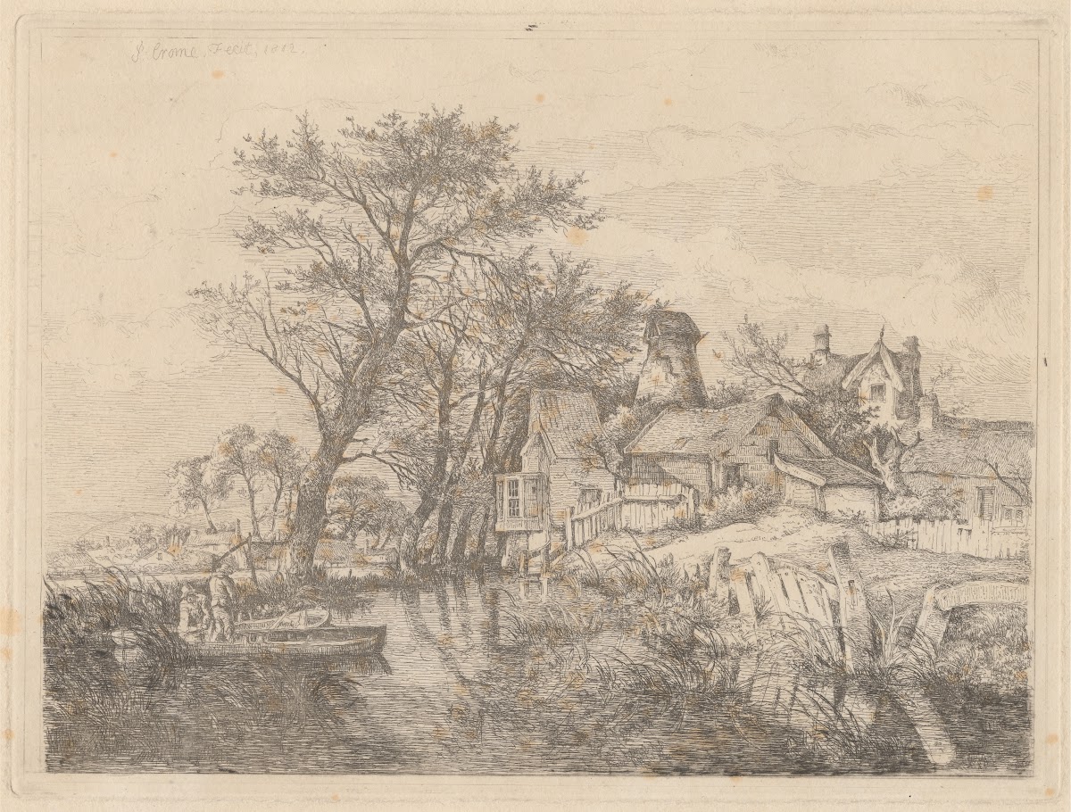 Back of the New Mills Norwich 1812
