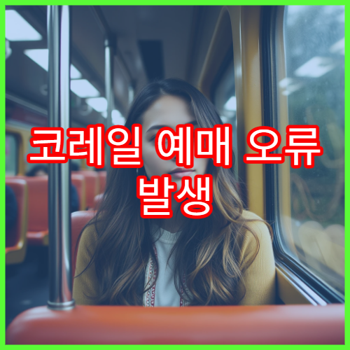 코레일 예매 오류 발생 시 해결법 총정리
