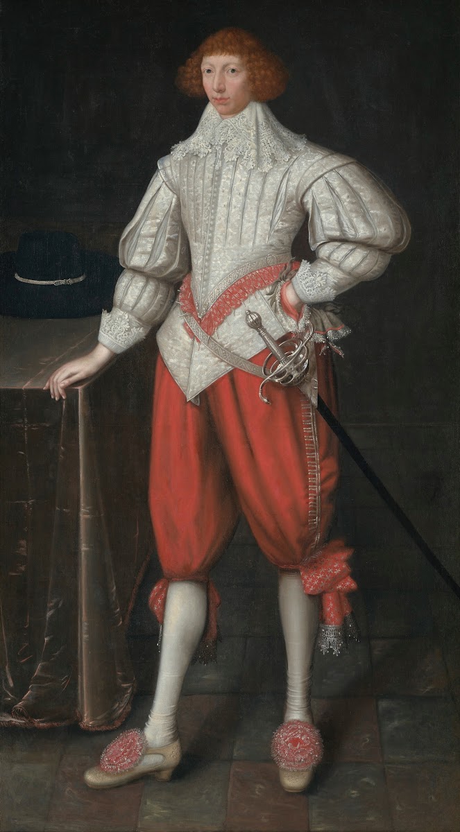 Portrait Of A Man Perhaps A Member Of The Poulett Family