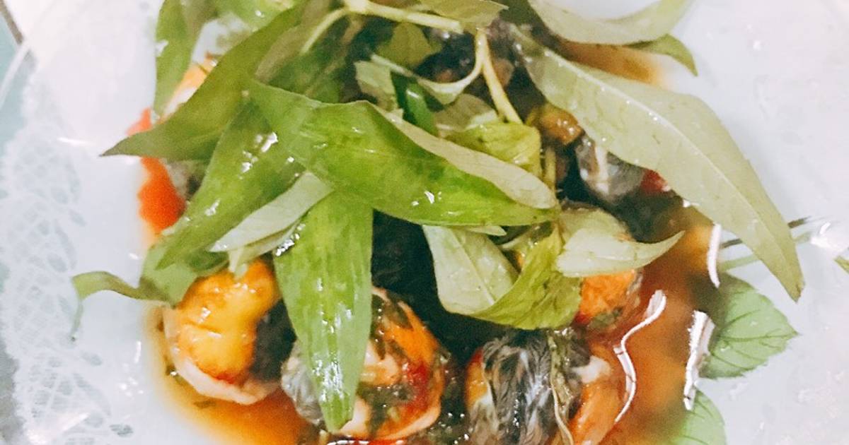 Cút lộn xào me.
