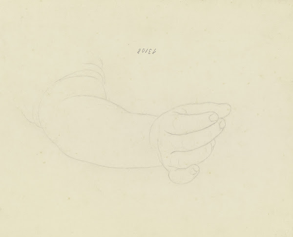 Greifender oder etwas auflesender Unterarm ca 1818 1819