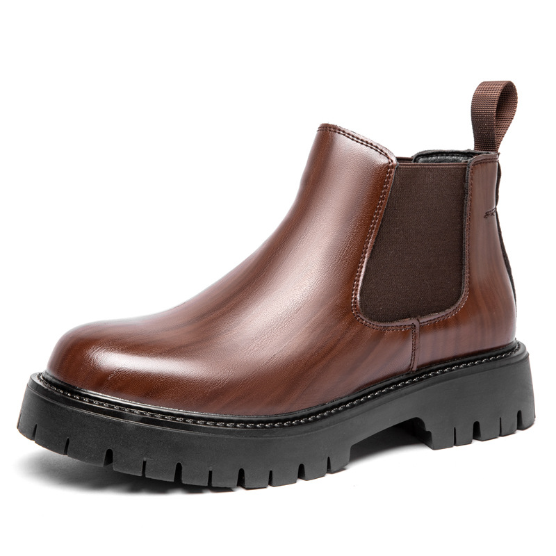Men's Chelsea boots, ankle-high, non-slip