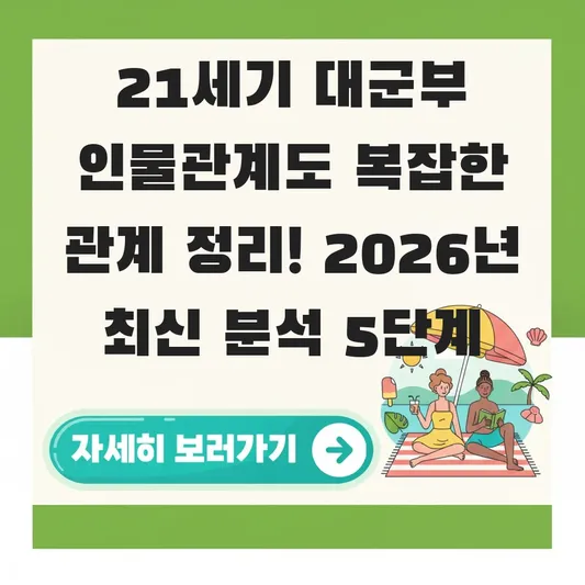 21세기 대군부 인물관계도 복잡한 관계 정리