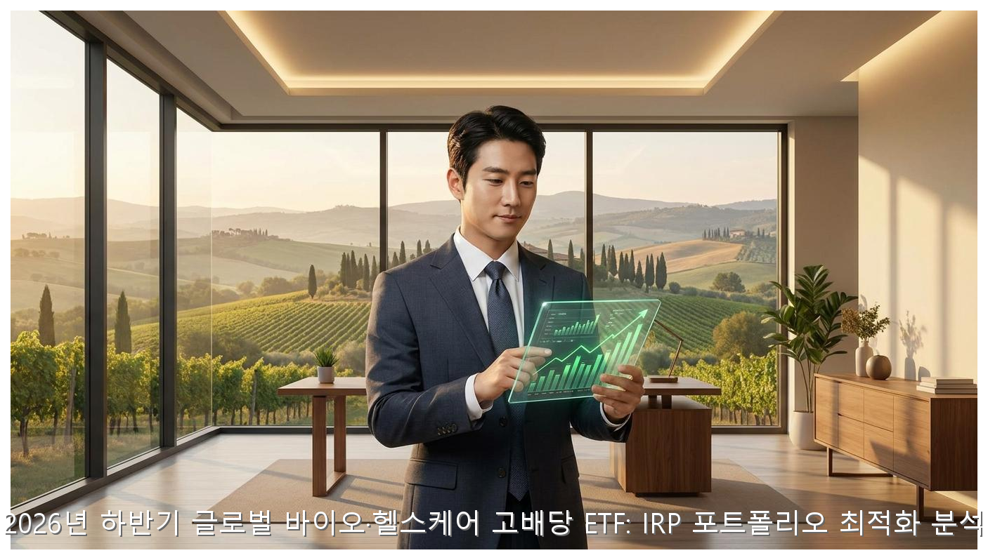 2026 IRP 바이오 고배당 ETF 전략 핵심 안내 및 분석 인포그래픽 (2)