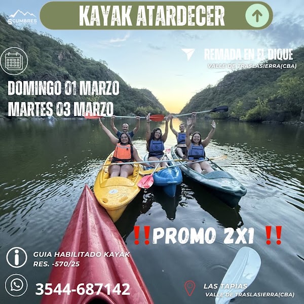 Kayak Atardecer