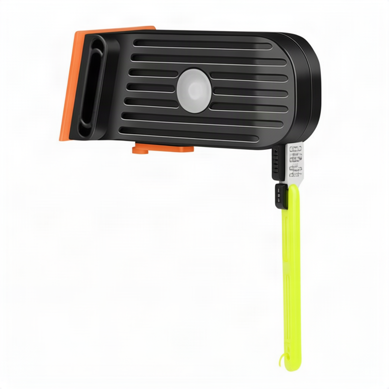 Bike rear light with flow light effect, USB-C