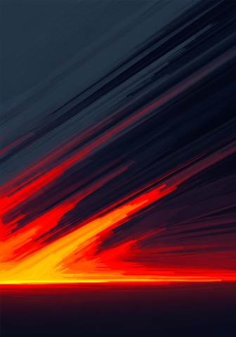 Abstract Industrial Sunset Texture