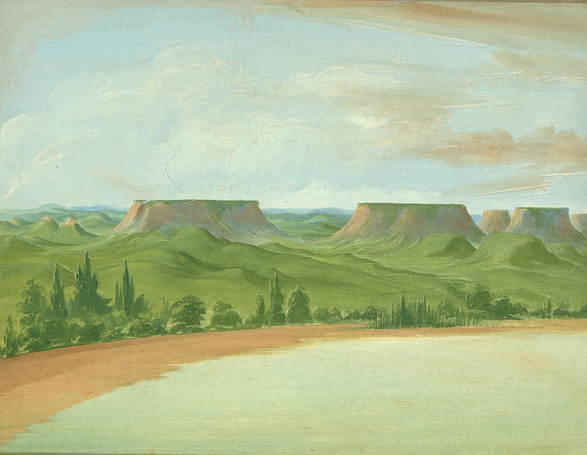 Square Hills 1200 Miles Above St Louis 1832