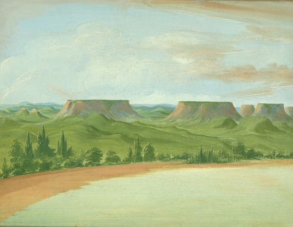 Square Hills 1200 Miles Above St Louis 1832