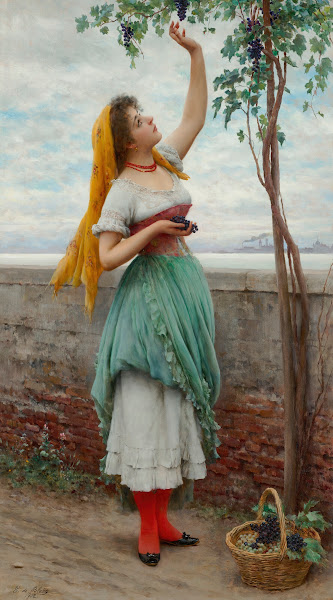Picking Grapes 1902