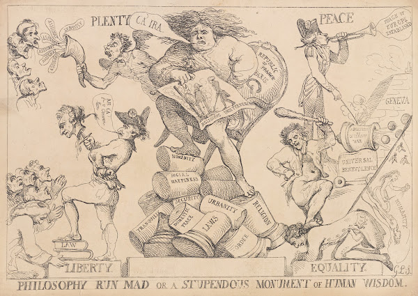 Philosophy run mad or a stupendous monument of human wisdom 1792