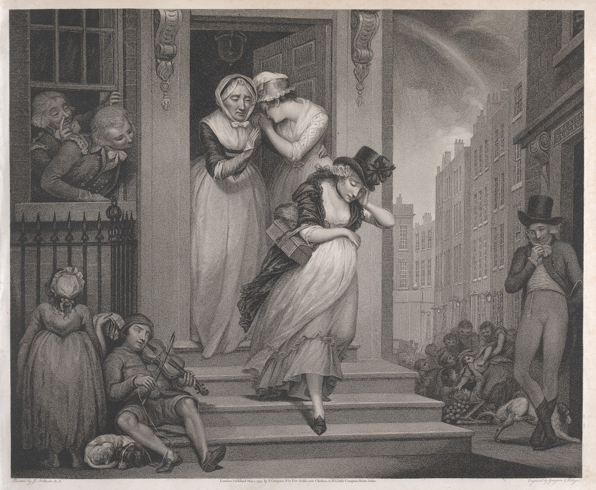 The Wanton turnd out of Doors for Misconduct 1797