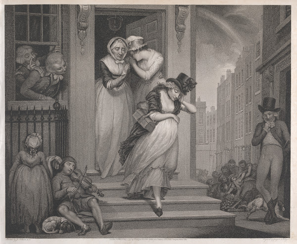 The Wanton turnd out of Doors for Misconduct 1797