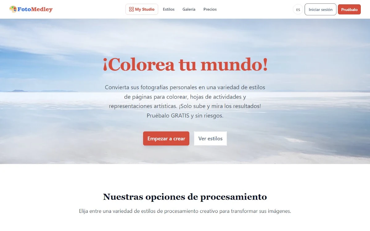Captura de FotoMedley