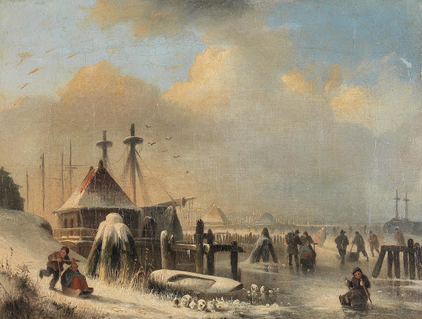 Skating Pleasures 1870